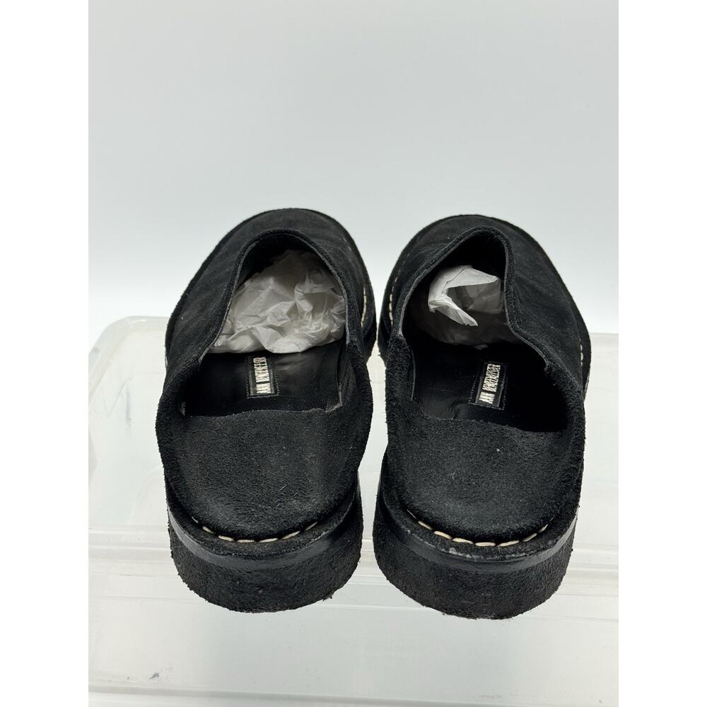 Ann Demeulemeester Vintage 90’s Black Suede Mules. Gum Sole - Picture 7 of 12